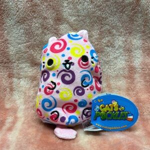 Cats vs Pickles Doodles 3” Bean Plush